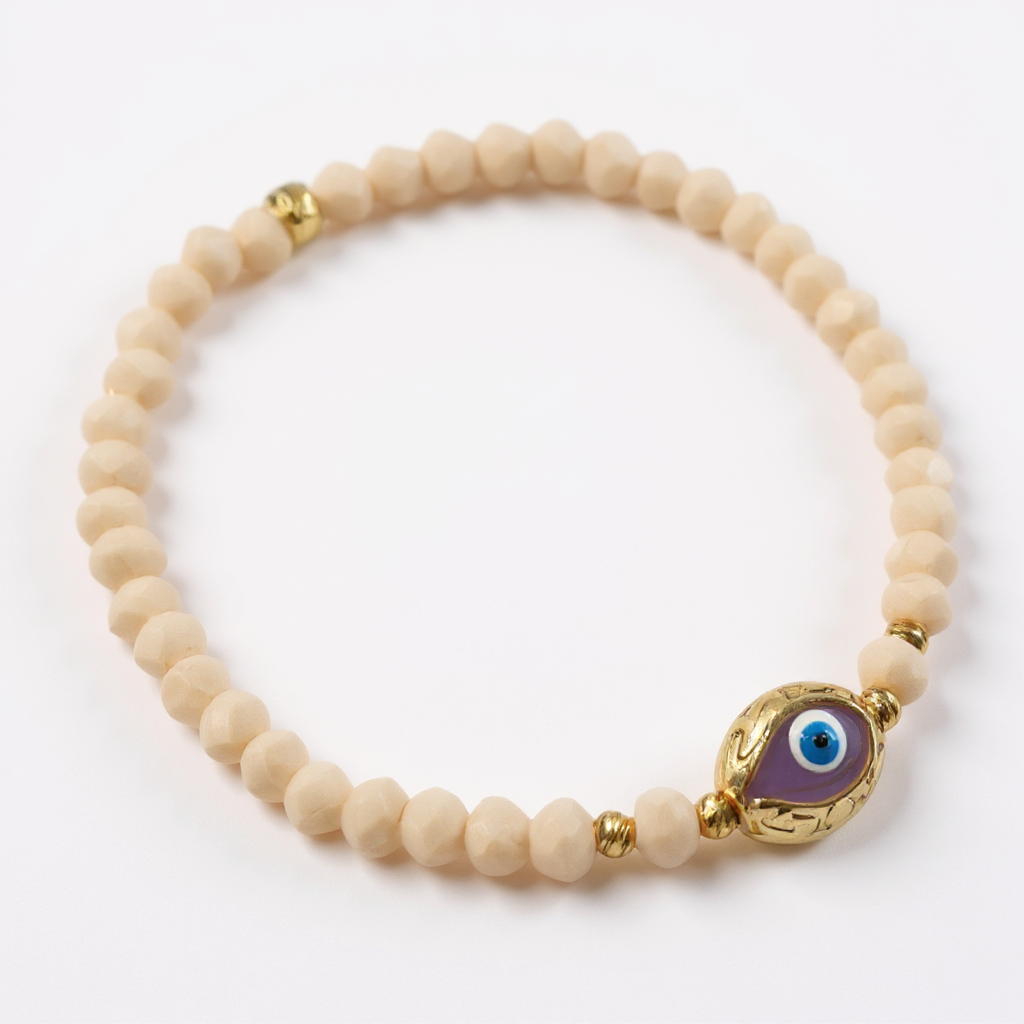 Champagne Lilac Gaze Bracelet