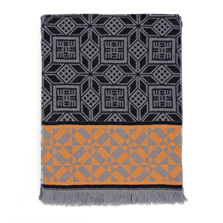 Black 'Antioch' Summer Throw