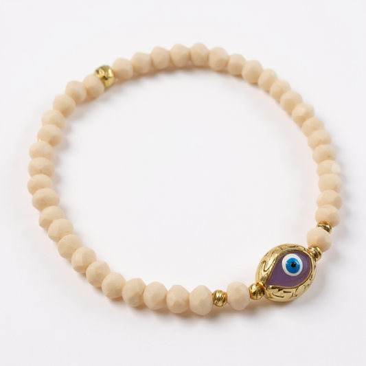 Champagne Lilac Gaze Bracelet