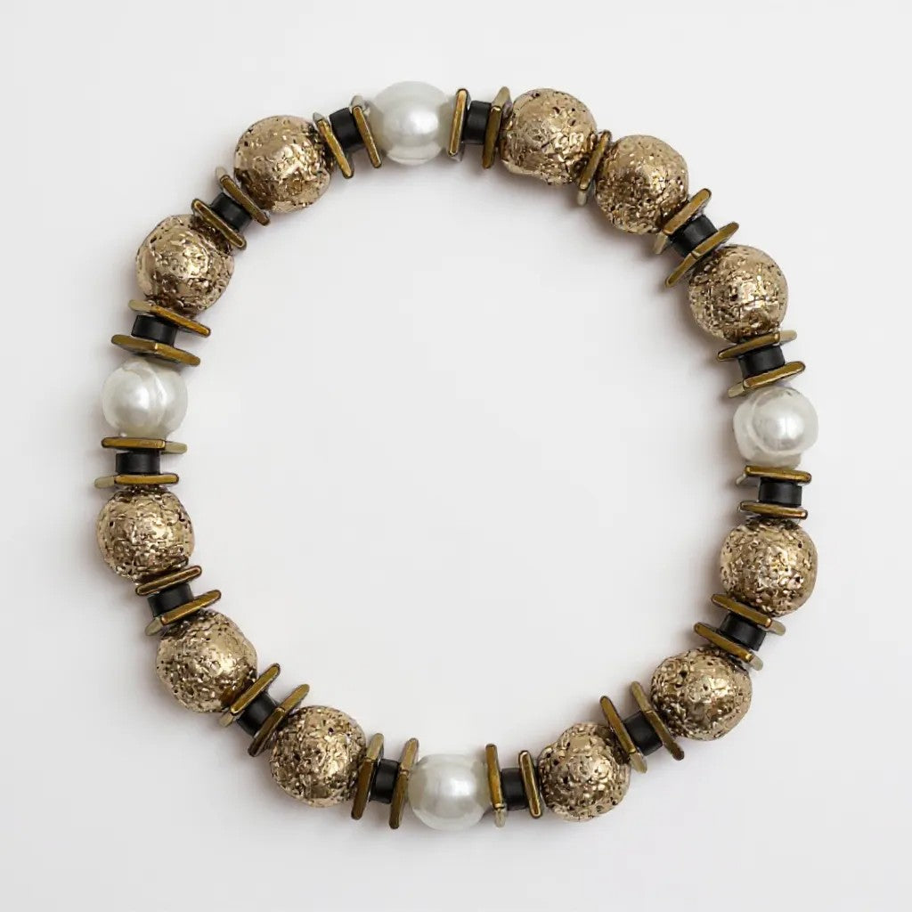 Auric Pearl Bracelet