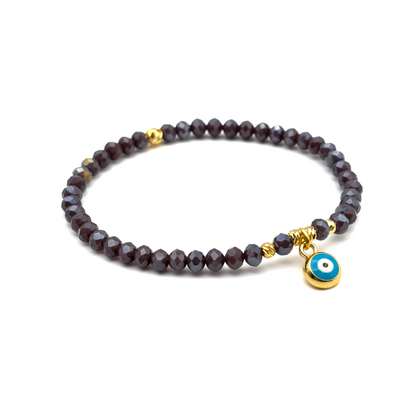 Purple Aura Eye Bracelet
