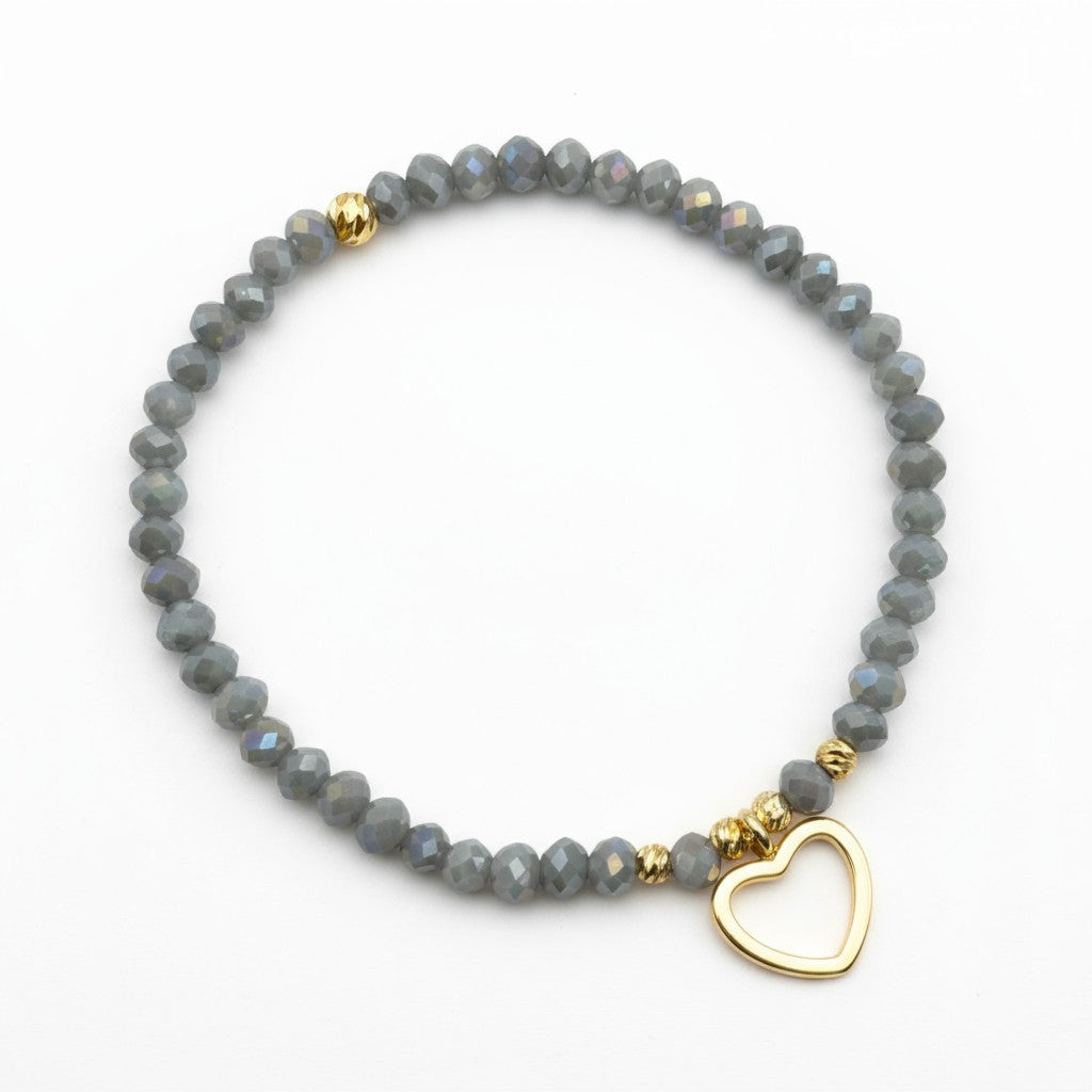 Moonlight Heart Bracelet