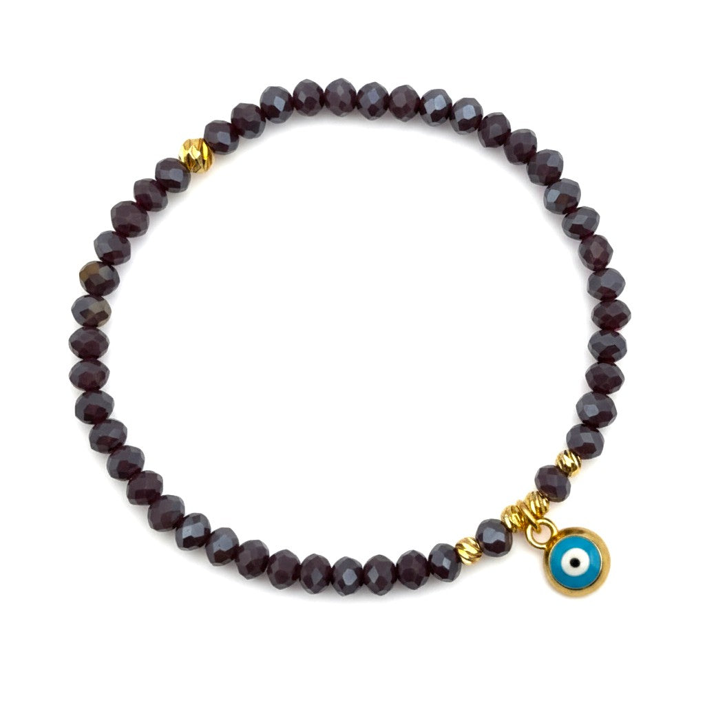 Purple Aura Eye Bracelet