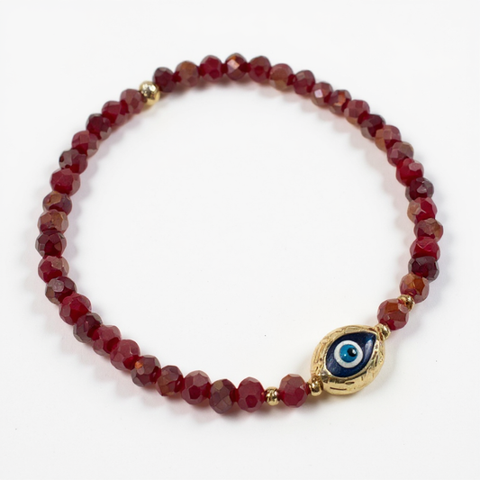 Crimson Gaze Bracelet