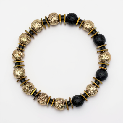 Auric Lava Bracelet
